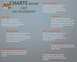 charte repair cafe revermont